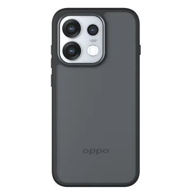 Til Oppo Reno16 Pro 5G (Global) Skaller Skaller i TPU og PC med Matt bagside - Transparent Sort