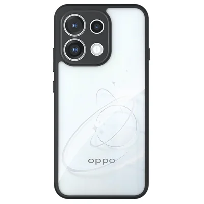 Til Oppo Reno16 FS 5G / Reno16 F 5G Taske i TPU + PC, stødfast telefonbeskyttelse – Transparent