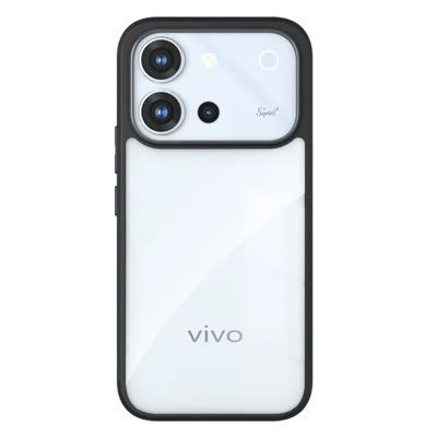 For vivo S60 5G Case TPU + PC Shockproof Phone Cover - Transparent