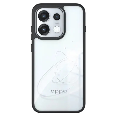 For Oppo Reno16 Pro 5G (Global) Taske TPU + PC Stødfast Telefondæksel - Transparent