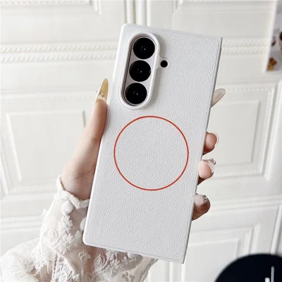 For Samsung Galaxy Z Fold8 Ultra Magnetic Case Læder + PC telefonbeskytning - Hvid