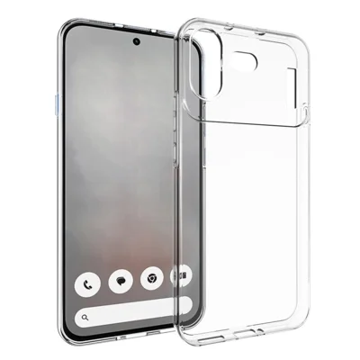 För Nothing Phone (4b) Skal Vattenbeständig TPU Telefonbakdel - Transparent
