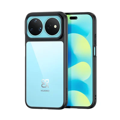 DUX DUCIS for Huawei nova 16s Pro 5G / 16 Ultra 5G / 16 Pro 5G Aimo Series PC + TPU Clear Back Phone Cover (REACH Certification) - Black