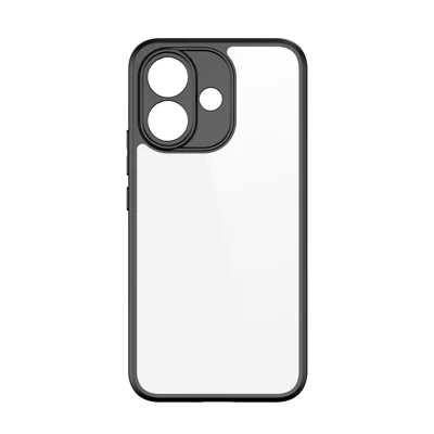 DUX DUCIS voor Xiaomi Redmi Note 17 Pro 5G Aimo-serie PC + TPU transparante achterkant telefoonhoes (REACH-certificering) - Zwart
