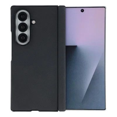 For Samsung Galaxy Z Fold8 Ultra Case Hinge Protection PU Leather + PC Scratch Resistant Phone Cover - Sort