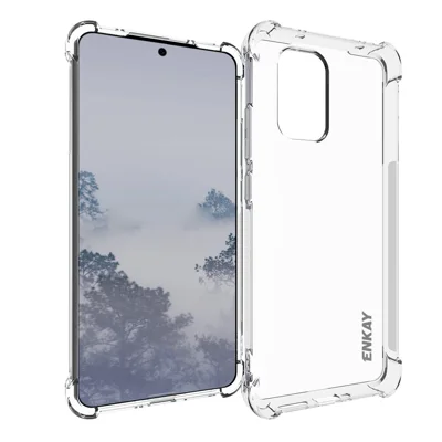ENKAY HAT PRINCE For Nokia X30 5G Phone Case Anti-slip Strip Edge Ultra Clear Thickened Corners Shockproof TPU Phone Cover