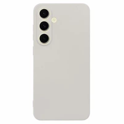 For Samsung Galaxy A18 4G / A18 5G Case TPU Bagtilbage Softrør Fodervidne Fibervandt Telefondæksel - Hvid