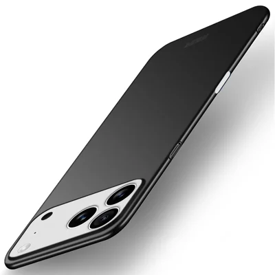  MOFI for iPhone 18 Pro Max Phone Case  Shield Matte Series Ultra Slim PC Protective Cover - Black