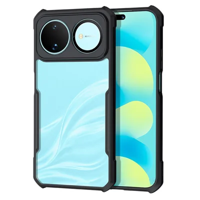 XUNDD til Huawei nova 16 5G etui Stødfast TPU + Akryl Gennemsigtigt bagside telefontække - Sort