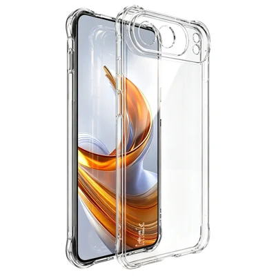 IMAK für ZTE nubia Air Pro 5G Tasche TPU Handyhülle Airbag Stoßfest Schutz – Transparent