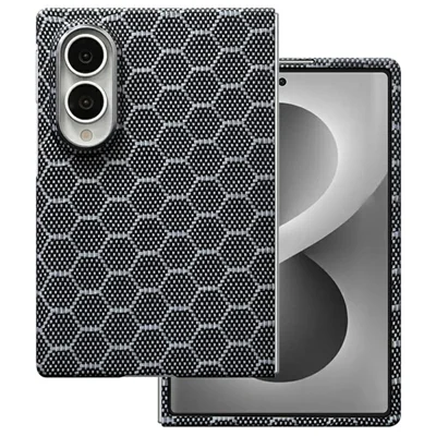 For Samsung Galaxy Z Fold8 Magnetisk Case med Honningkagestruktur i Aramidfiber-telefondæksel med forramme