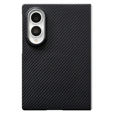 For Samsung Galaxy Z Fold8 Magnetic Case Aramid Fiber 600D Fine Texture Phone Cover Metal Lens Frame