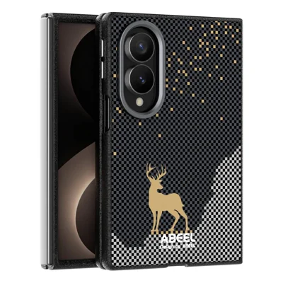 ABEEL For Samsung Galaxy Z Fold8 Magnetic Case Ultra Slim PC TPU Phone Back Cover - Deer