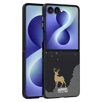 ABEEL For Samsung Galaxy Z Flip8 Magnetic Case Ultra Slim PC TPU Phone Back Cover - Deer
