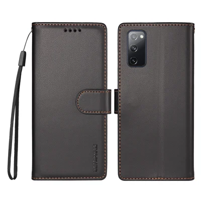BETOPNICE pour Samsung Galaxy S20 FE 5G / Galaxy S20 Lite / Galaxy S20 FE 2022 / Galaxy S20 FE 006 Étui Portefeuille avec Protection RFID, Support, Housse en Cuir avec Sangle de Poignet - Noir