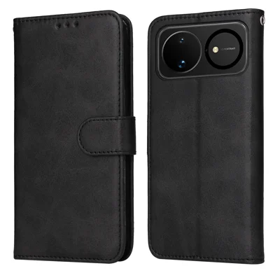  For Huawei nova 16 5G Case Wallet PU Leather Folio Flip Phone Cover - Black