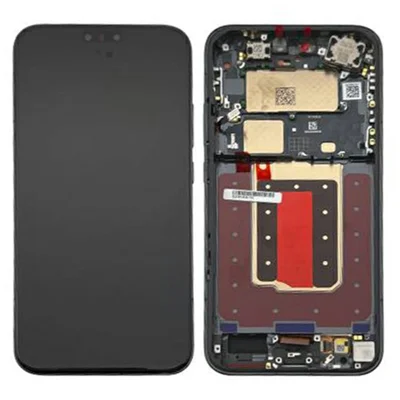 Schermo OLED di grado OEM S e gruppo digitalizzatore + telaio per Honor Magic8 Pro 5G (senza logo) - Nero