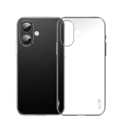  MOFI for iPhone 18 Clear Phone Case  Ultra-Thin TPU Phone Back Cover - Transparent