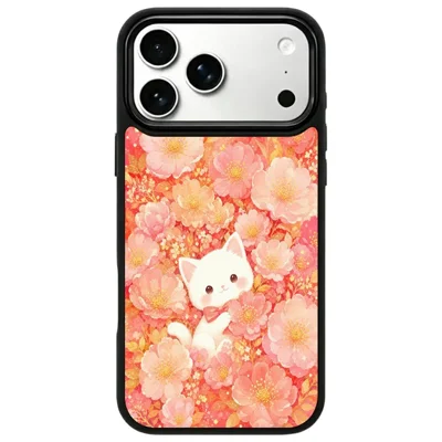 For iPhone 18 Pro Max / 17 Pro Max Magnetic Case Five Elements Series UV Printed PC + Silicone Shockproof Phone Cover - H00044