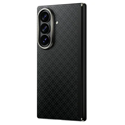 BENKS Für Samsung Galaxy Z Fold8 Ultra ArmorGrid Magnetisches Handyhülle 3D Gewebte Struktur Aramidfasermantel - Schwarz