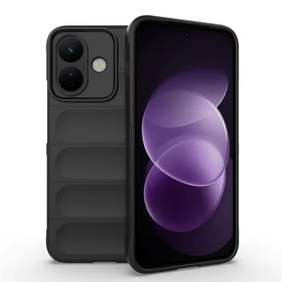For Xiaomi Redmi Note 17 Pro 5G Phone Case Anti-Drop Soft TPU Rugged Back Cover - Black