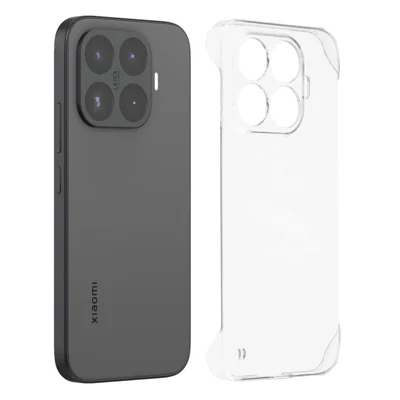Coque transparente pour Xiaomi 17T Pro, housse rigide sans cadre en PC pour téléphone