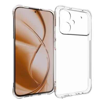 For Xiaomi Poco M8 Power 5G TPU Case Non Slip Anti Drop Phone Cover - Transparent