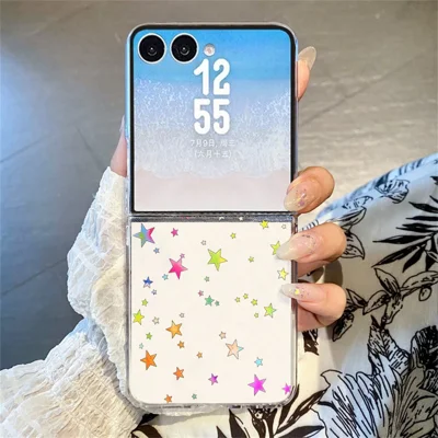 For Samsung Galaxy Z Flip8 Case Aesthetic Pattern Slim PC Shockproof Phone Cover - B621