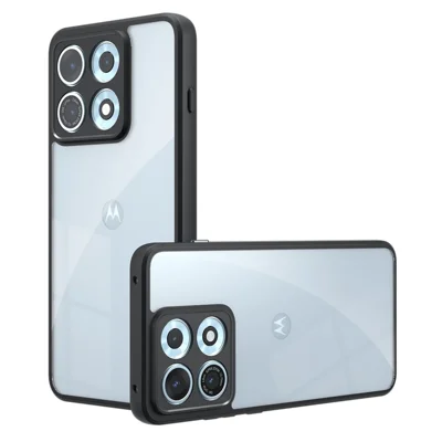 For Lenovo Legion Y70 (2026) / Motorola Edge 70 Max 5G Case TPU + PC Shockproof Phone Cover - Transparent