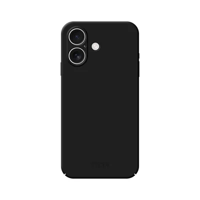 MOFI dla iPhone'a 18 JK Qin Seria Obudowa na Telefon Dotykowa Powłoka Matowa Antyodciskowa Tył - Czarny