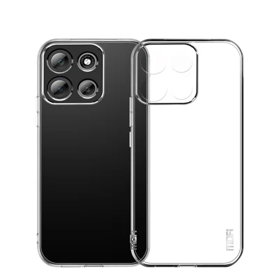 MOFI para Motorola Moto G37 5G / Motorola Moto G47 5G Funda transparente para teléfono, cubierta trasera de TPU ultradelgada - Transparente