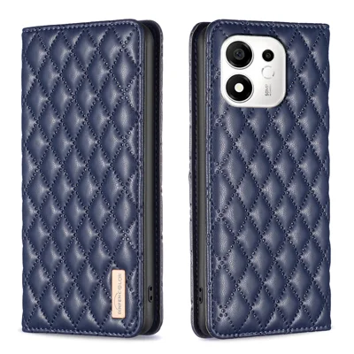 BINFEN COLOR pour Honor X7e Plus 5G / Honor X7e Plus 4G / Honor 600 Smart 5G Étui avec Porte-cartes, Housse en Cuir PU avec Support pour Téléphone - Bleu
