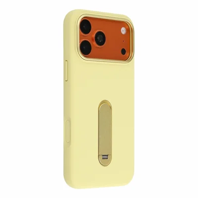 X-LEVEL für iPhone 18 Pro Max / 17 Pro Max Magnetische Hülle mit Ständer, Techno-Stoff + Silikon Soft-Touch-Telefonabdeckung – Sagengrün