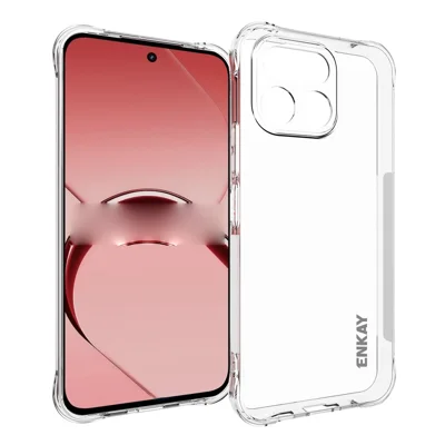  HAT PRINCE pour Realme 16T 5G ENKAY Coque Transparente Antichoc et Antidérapante en TPU - Transparent