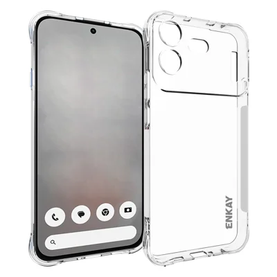  HAT PRINCE for Nothing Phone (4b) ENKAY  Clear Phone Case Shockproof Anti-slip TPU Cover - Transparent