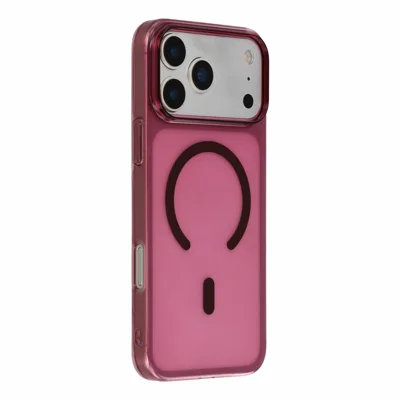 YOUNGKIT für iPhone 18 Pro Max / 17 Pro Max Hülle kompatibel mit MagSafe Hard PC Handy-Rückseite - Transparent Lila