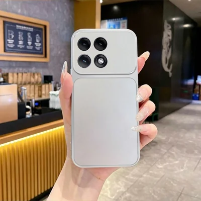 Miękka obudowa na telefon Motorola Edge 70 Pro 5G, pokryta metalicznym lakierem, pokrywa tylna z TPU + PC – srebrna
