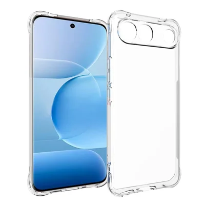 For vivo S2 5G / V80 Lite 5G (IN / PK) TPU Case Non Slip Anti Drop Phone Cover - Transparent