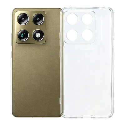 Rückabdeckung für Motorola Signature 5G / Edge 70 Ultra 5G / Moto X70 Air Pro 5G, ultradünne, flexible TPU-Handyhülle, transparent - Transparent