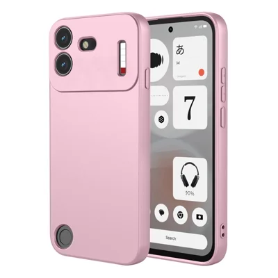 Skyddsfodral till Nothing Phone (4b) av mjuk TPU med känsla av flytande silikon - Rosa