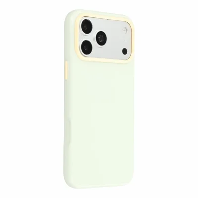 For iPhone 18 Pro Max Case Shockproof TPU Phone Cover with Detachable Camera Frame - Green