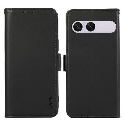 ABEEL Custodia in Pelle per Sony Xperia 10 VIII con Portafoglio RFID Blocking - Nero