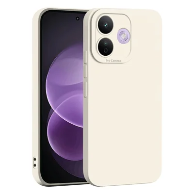 For Xiaomi Redmi Note 17 Pro 5G Case Precise Camera Cutouts Soft TPU Shockproof Phone Cover - White