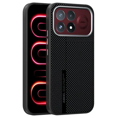 ABEEL For Xiaomi Poco F9 Pro 5G Magnetic Case Ultra-thin 6D Printed Shockproof TPU PC Aluminum Alloy Leather Phone Cover - Guardian Model 2 No. 2