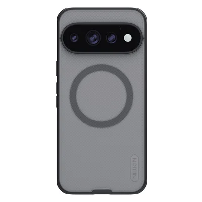 NILLKIN Super Frosted Shield Pro til Google Pixel 11 Pro Magnetisk Case PC + TPU Telefonbeskytter – Gennemsigtig Sort