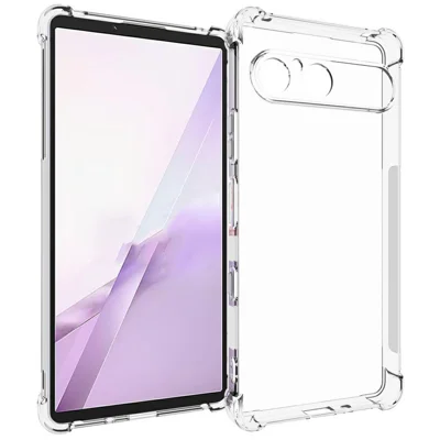 Acquisto all'ingrosso per custodia in TPU Sony Xperia 10 VIII, copertura antiscivolo antigoccia per telefono - trasparente