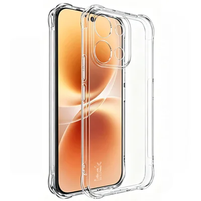  IMAK for vivo X300 E 5G Case TPU Phone Cover Airbag Shockproof Protection - Transparent