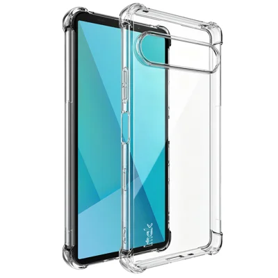  IMAK per Sony Xperia 10 VIII / Sony Xperia 10 VII Custodia TPU Cover per Telefono Airbag Protettiva Antiurto - Trasparente