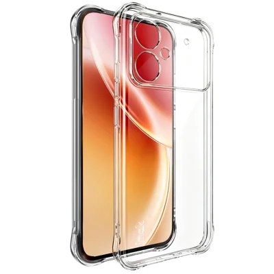  IMAK for Xiaomi Poco M8 Power 5G Case TPU Phone Cover Airbag Shockproof Protection - Transparent