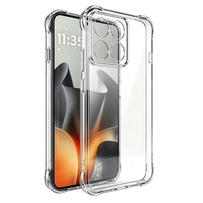 IMAK für Motorola Edge 70 Max 5G Tasche TPU Handyhülle Airbag Stoßfest Schutz - Transparent